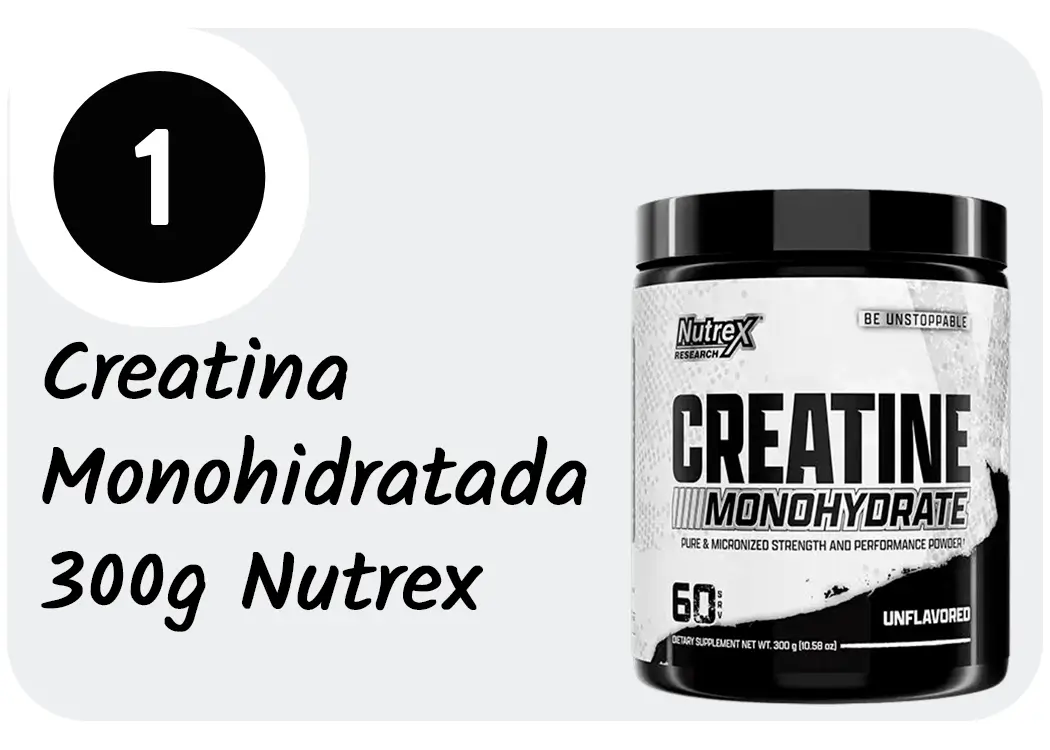 NUMERO 1 Creatina Monohidratada 300g - Nutrex