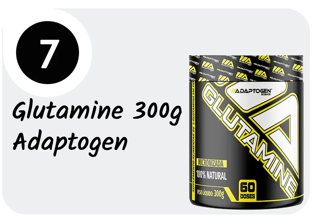NUMERO 7 Glutamine 300g – Adaptogen