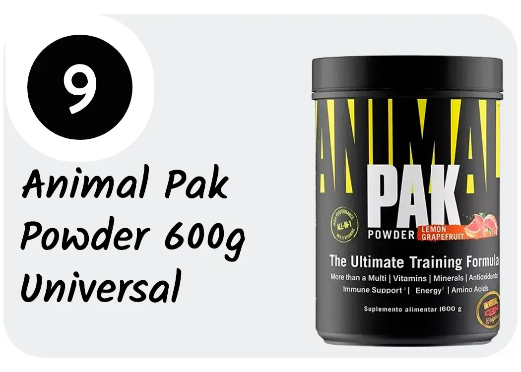 NUMERO 9 Animal Pak Powder 600g - Universal Nutrition